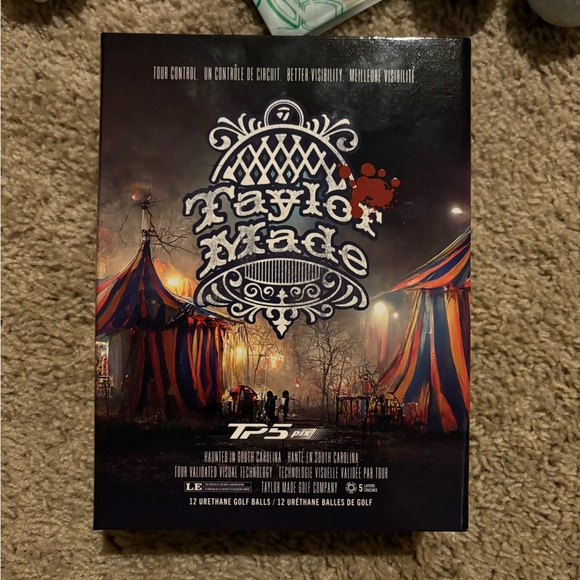 NIB Taylormade TP5 pix limited edition Nightmare Circus 1 sleeve(3balls) - Picture 3 of 4